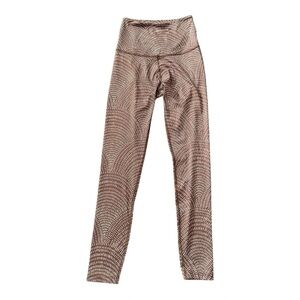 #37, Beyond Yoga Patterned High-Waisted Leggings, size S